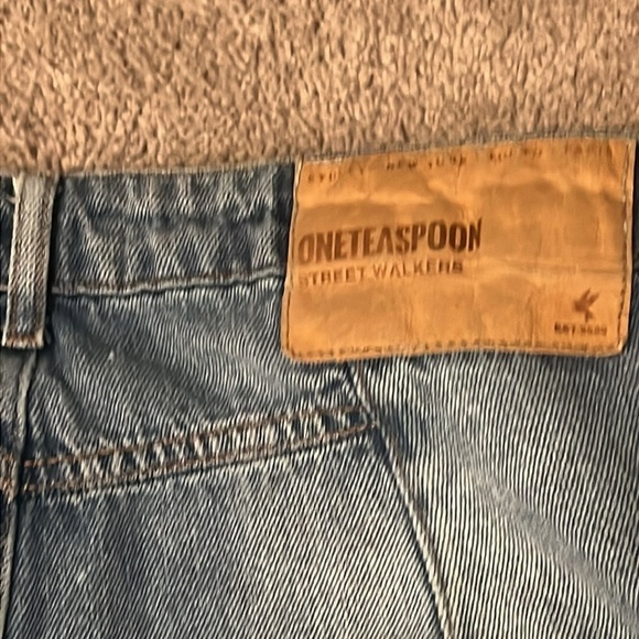 One Teaspoon Streetwalkers High Waist Jeans - size 28 - Picture 7 of 11